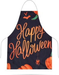 Halloweenska kuhinjska predpasnik iz nepremočljivega platna