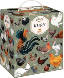 Sestavljanka Puzzlove kokoši 1000 koščkov