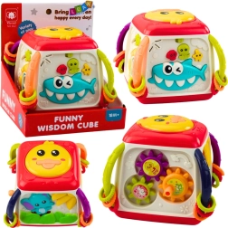 Interaktivna izobraževalna kocka za malčke