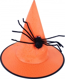 Čarovniški klobuk s pajkom za odrasle