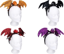 Karnevalsni obroč z ušesi in okrasom pajka