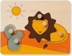 Hauck lesene sestavljanke z ročaji Lion