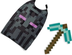 Minecraft kostum za noč čarovnic – diamantni kramp in plašč Enderman znamke Disguise