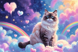 Trefl sestavljanka Domača mačka 160 koščkov