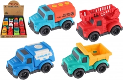 eco plast tovorna vozila 10 cm na prosti tek, mešanica vrst, škatla 12 kos