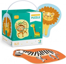 Dodo sestavljanka 2–4 koščki živali