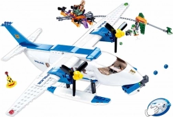 Sluban policijsko hidro letalo z lopovi – sestavljanka