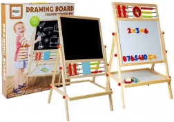 Lesene krilne ure z magnetom