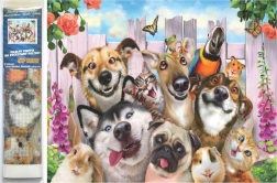 Diamantno barvanje Noro selfie 30x40 cm