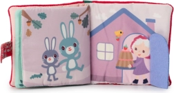 Tekstilna knjižica Rdeča kapica s grizalom