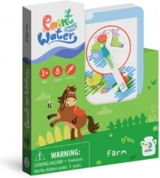 Čarobno barvanje z vodo Kmetija pobarvanke