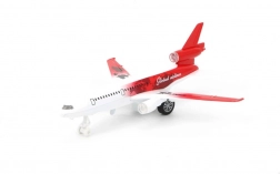 kovinsko vlečno letalo z glasbo in lučmi