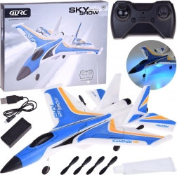 Lahko penasto RC letalo z LED osvetlitvijo SKY SHOW, USB polnjenje