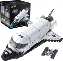 Stavebnica CaDA NASA Space Shuttle Discovery – razstavni model, 475 delov