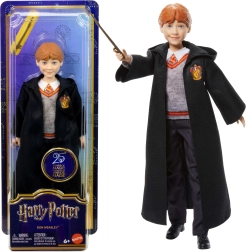 Lutka Ron Weasley v čarovniškem kostumu s palico