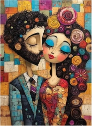 Sestavljanka Nedolžna ljubezen 1000 koščkov ANATOLIAN