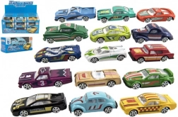 Kovinski dirkalni avtomobil 6 cm v škatlici