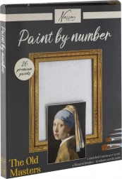 Slikanje po številkah – Dekle z biserom 40 × 50 cm