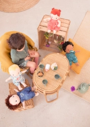 tekstilska punčka Lilliputiens Billie 36 cm