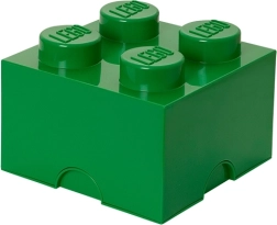 LEGO shranjevalna škatla 4 temno zelena