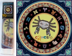 Norimpex diamantno slikanje 7D Nežno znamenje Raka 30x30 cm