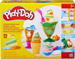 Play-Doh ledena sladoledna zabava – ustvarjalni komplet za izdelavo sladoleda iz plastelina