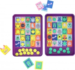 Petit Collage magnetna potovalna igra Ugani, kdo sem – pošastke