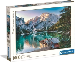 Puzzle Clementoni High Quality – Smaragdno jezero Braies 1000 koščkov