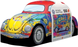 Sestavljanka EUROGRAPHICS v pločevinasti škatlici Volkswagen Hrošč 550 koščkov
