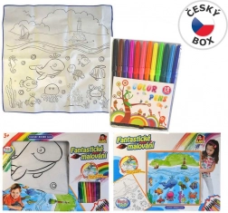 MaDe čarobno barvanje s pisali barvito