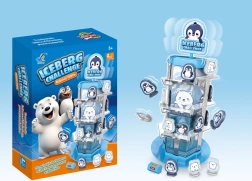 Spretnostna igra z uravnoteženjem medvedkov in pingvinov