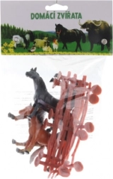 Konji z ogrado v vrečki