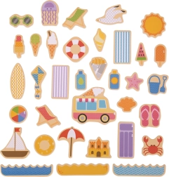 Bigjigs Toys magneti počitnice ob morju