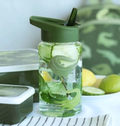 A Little Lovely Company otroška steklenička za pijačo – Krokodil