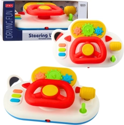 Interaktivni otroški simulator vožnje s svetlobnimi in zvočnimi efekti