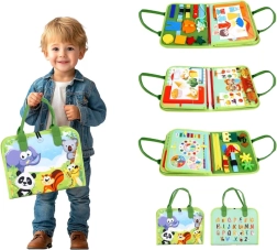 Senzorična busy knjiga Safari 2Kids Toys
