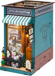 Knjižno stojalo Knjigarna Duše – sestavljanka za otroke