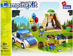 Camping Building Set with Car – 251 pieces