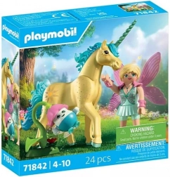 Playmobil Princess Magic Samorog Sunshine Blossom z vilo