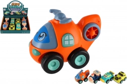 Plastično vozilo na vztrajnik za otroke