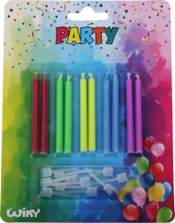 Svečke z Barvnim Plamenom