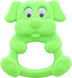 ropotuljica kužek s premičnimi očkami 11 cm