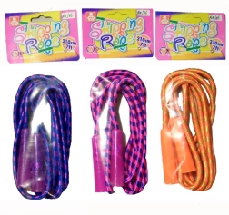 Skakalna vrv s plastičnim ročajem 210 cm