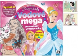Vodene mega pobarvanke Disney Princeske