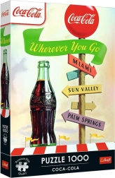 Sestavljanka 1000 Premium Plus – COCA-COLA Kam ciljaš