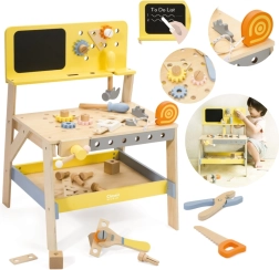 Lesena delovna delavnica s tablo 27 kos CLASSIC WORLD