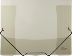 Prozorna mapa z elastiko, dimljena