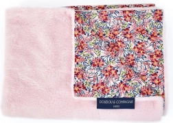 Plišasta otroška odeja Boh'aime 70 × 100 cm rožnata