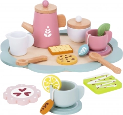 Leseni čajni set za otroke