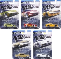 hot wheels hitri in drzni – komplet 5 avtomobilčkov silver series